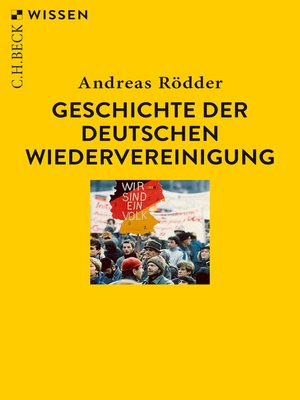 cover image of Geschichte der deutschen Wiedervereinigung